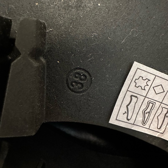 Black Lace-Up Combat Boots - Picture 5 of 7